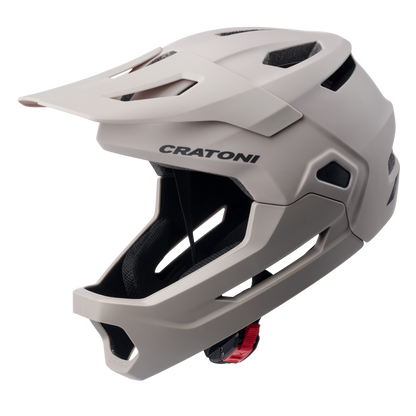 Cratoni MadCat Kinder Fahrradhelm darksand matt