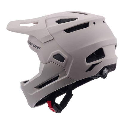 Cratoni MadCat Kinder Fahrradhelm darksand matt