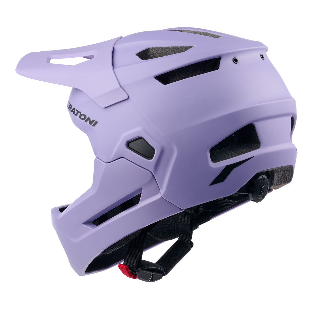 Cratoni MadCat Kinder Fahrradhelm lavender matt