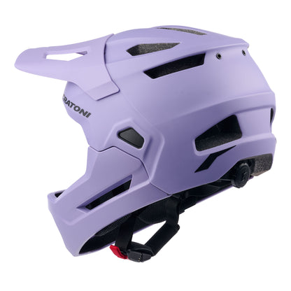 Cratoni MadCat Kinder Fahrradhelm lavender matt