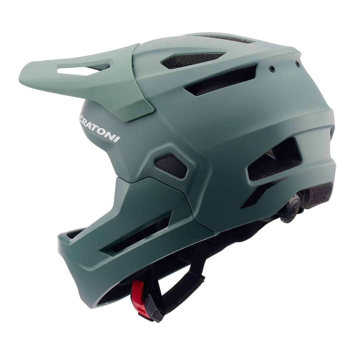 Cratoni MadCat Kinder Fahrradhelm sage matt