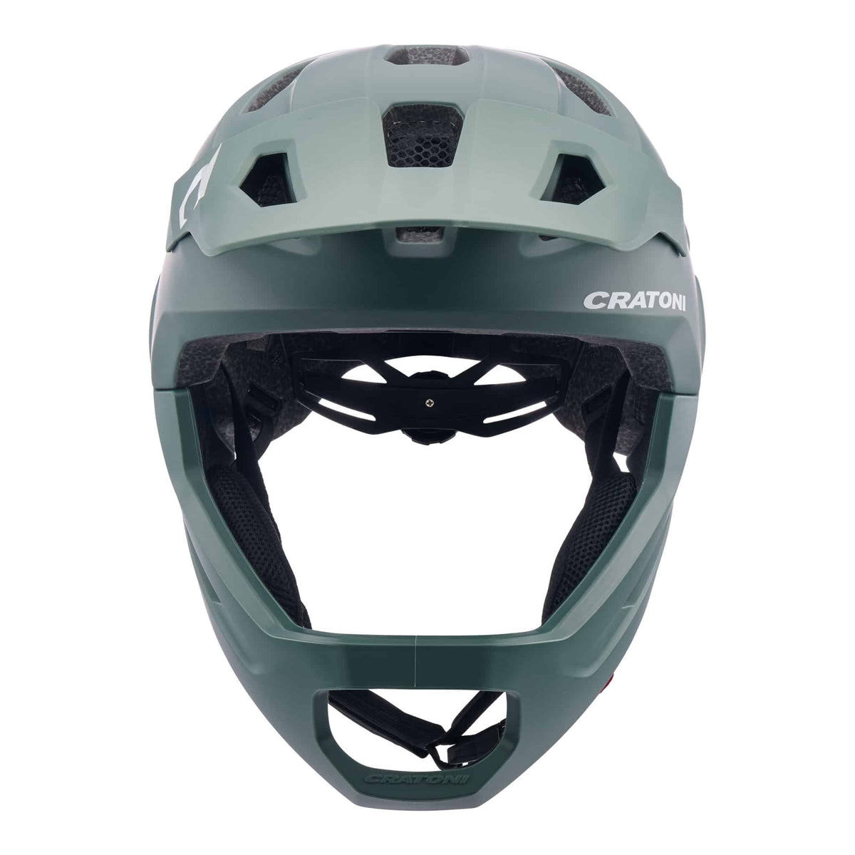 Cratoni MadCat Kinder Fahrradhelm sage matt