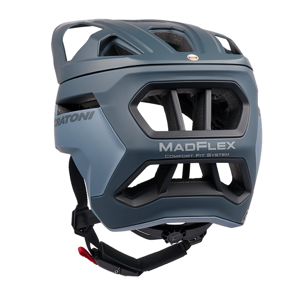 Cratoni MadFlex MIPS RECCO Fullface MTB Helm grey matt