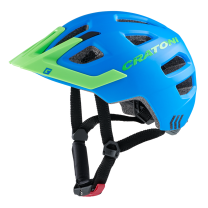 Cratoni Maxster Pro Kinderhelm blue-green matt