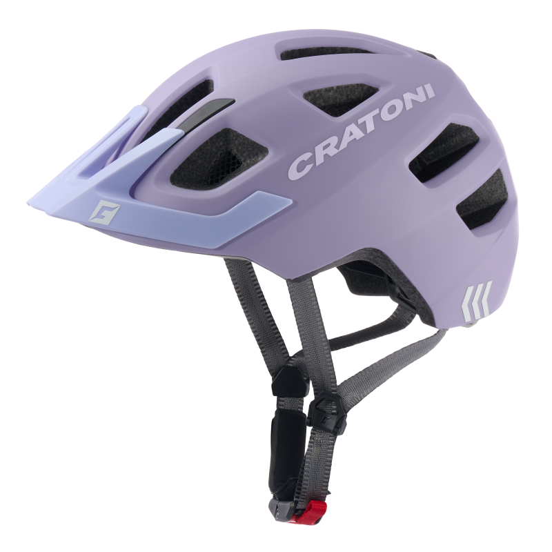 Cratoni Maxster Pro Kinderhelm purple matt