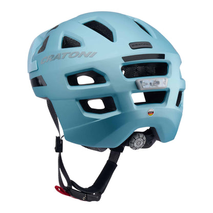 Cratoni Maxster Pro Kinderhelm metallic-blue matt