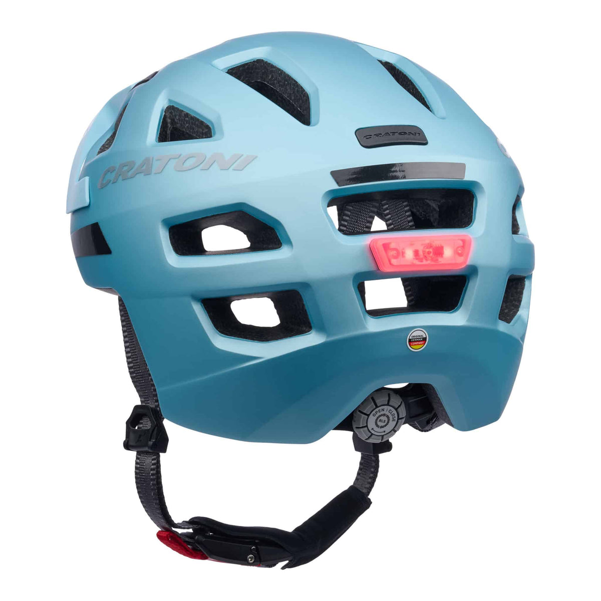 Cratoni Maxster Pro Kinderhelm metallic-blue matt