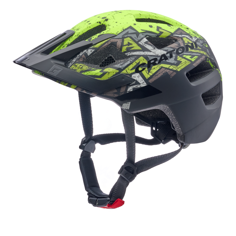 Cratoni Maxster Pro Kinderhelm wild-neonyellow matt