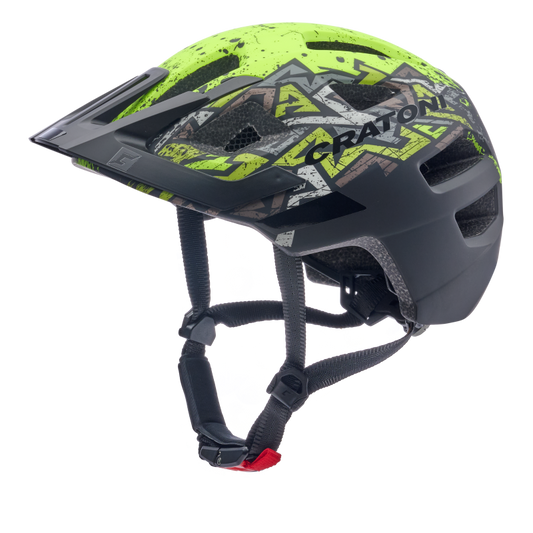 Cratoni Maxster Pro Kinderhelm wild-neonyellow matt