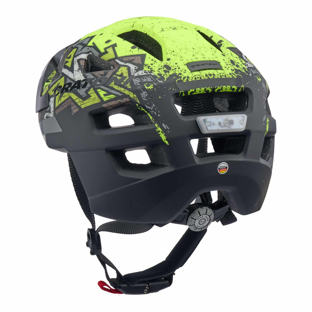 Cratoni Maxster Pro Kinderhelm wild-neonyellow matt