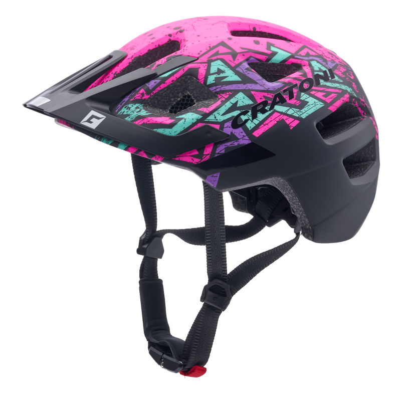 Cratoni Maxster Pro Kinderhelm wild-pink matt