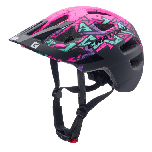 Cratoni Maxster Pro Kinderhelm wild-pink matt