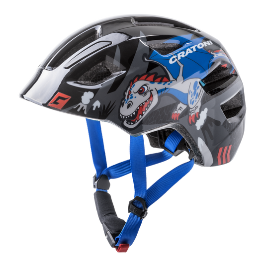 Cratoni Maxster Kinderhelm black dragon glossy