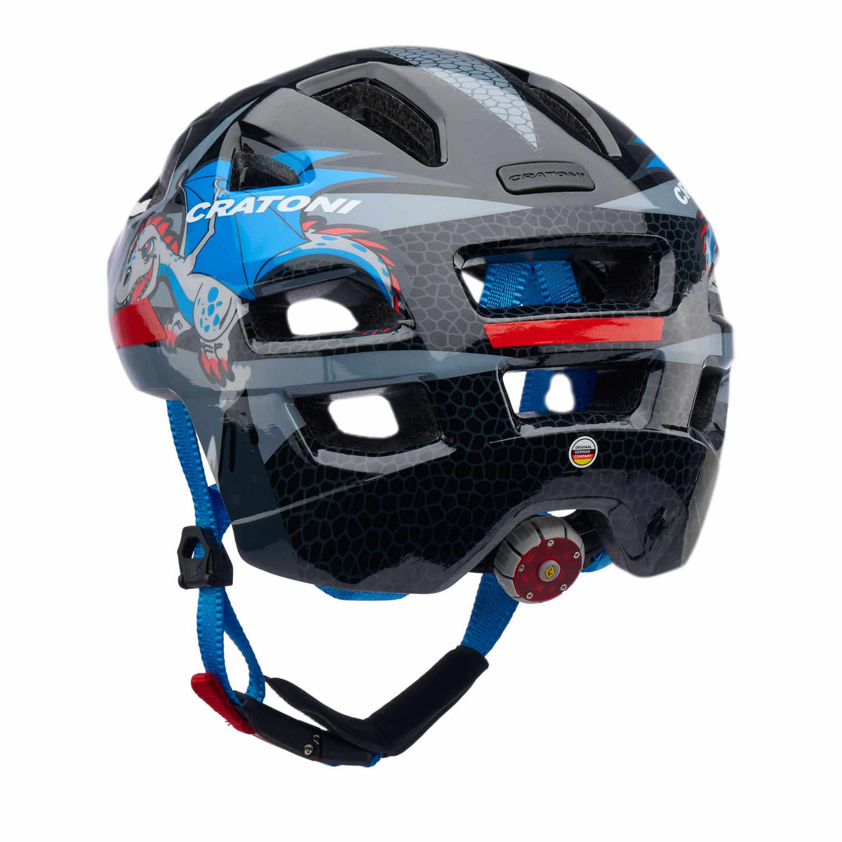 Cratoni Maxster Kinderhelm black dragon glossy