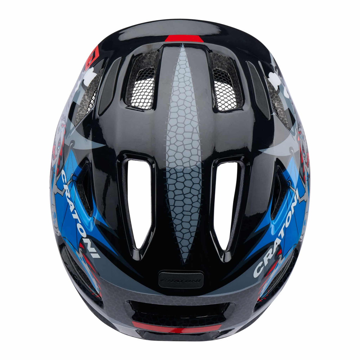 Cratoni Maxster Kinderhelm black dragon glossy