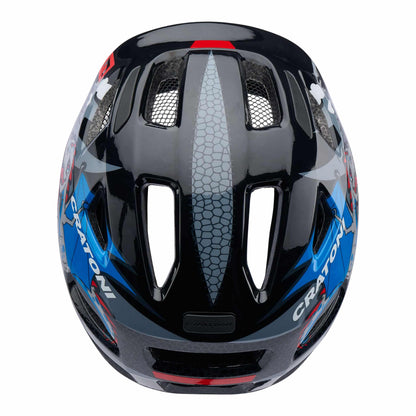 Cratoni Maxster Kinderhelm black dragon glossy