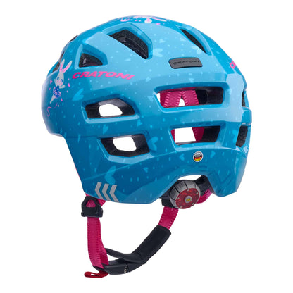Cratoni Maxster Kinderhelm bunny blue glossy
