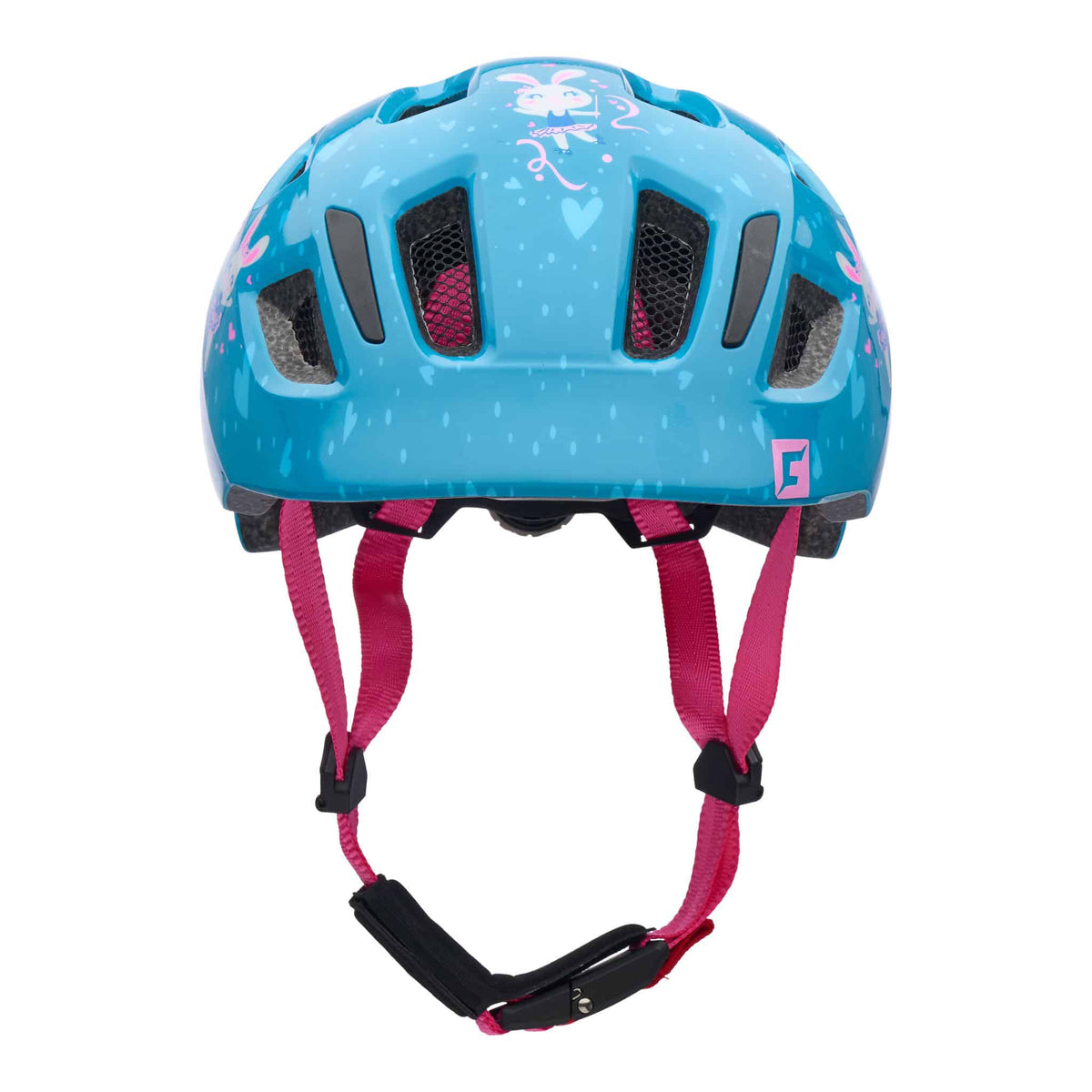 Cratoni Maxster Kinderhelm bunny blue glossy