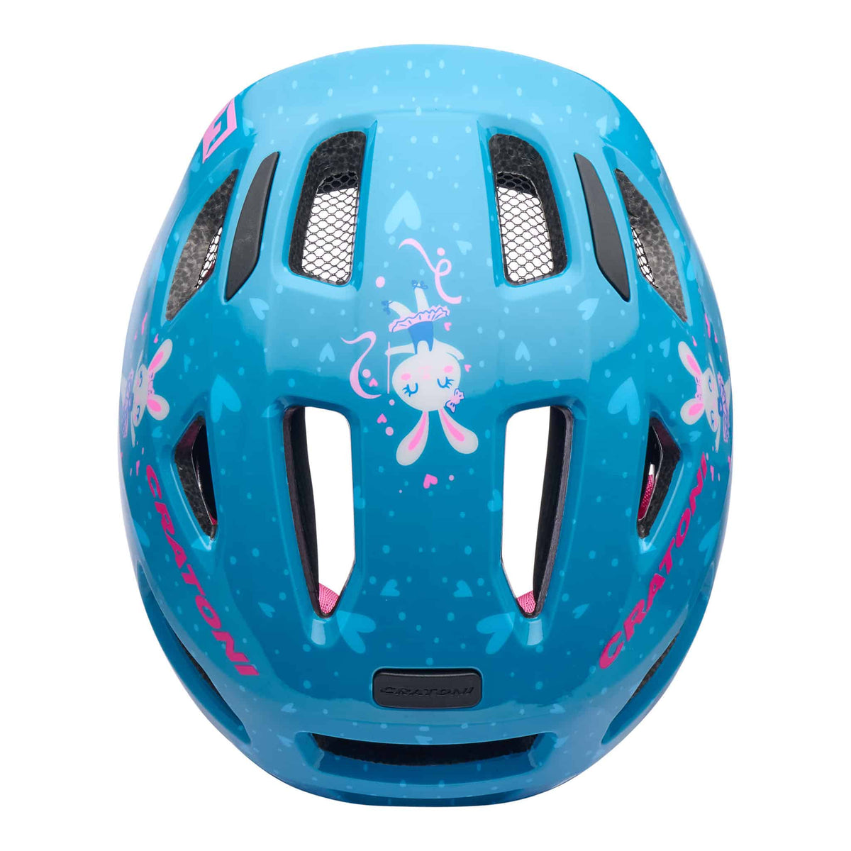 Cratoni Maxster Kinderhelm bunny blue glossy