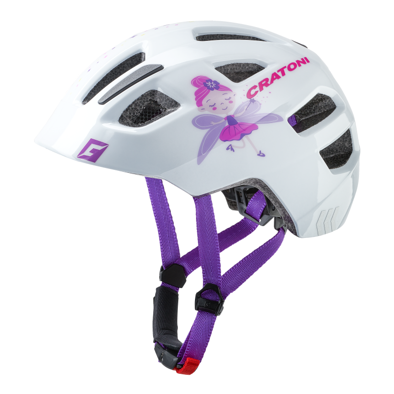 Cratoni Maxster Kinderhelm fay white glossy