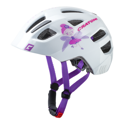 Cratoni Maxster Kinderhelm fay white glossy