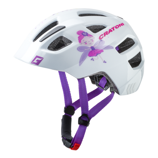Cratoni Maxster Kinderhelm fay white glossy