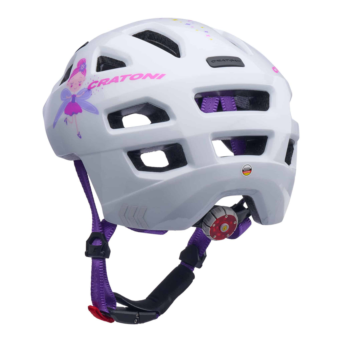 Cratoni Maxster Kinderhelm fay white glossy