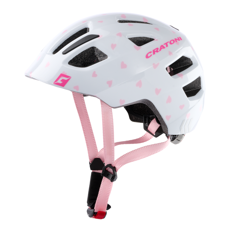Cratoni Maxster Kinderhelm heart rose glossy