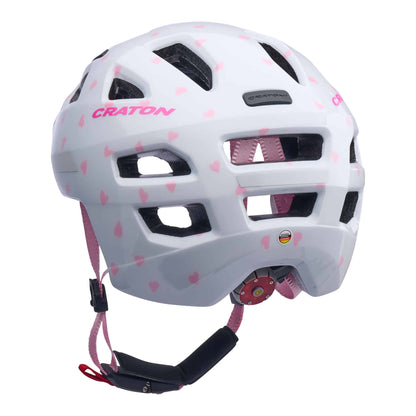 Cratoni Maxster Kinderhelm heart rose glossy
