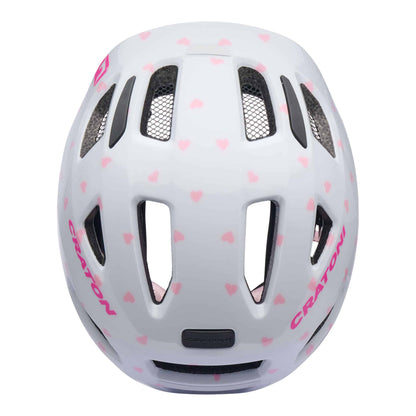 Cratoni Maxster Kinderhelm heart rose glossy