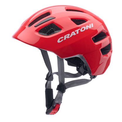 Cratoni Maxster Kinderhelm red glossy