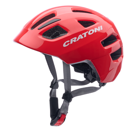Cratoni Maxster Kinderhelm red glossy