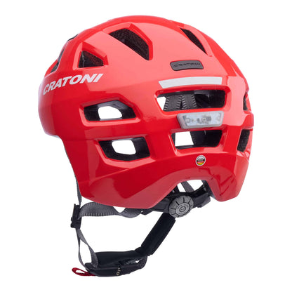 Cratoni Maxster Kinderhelm red glossy