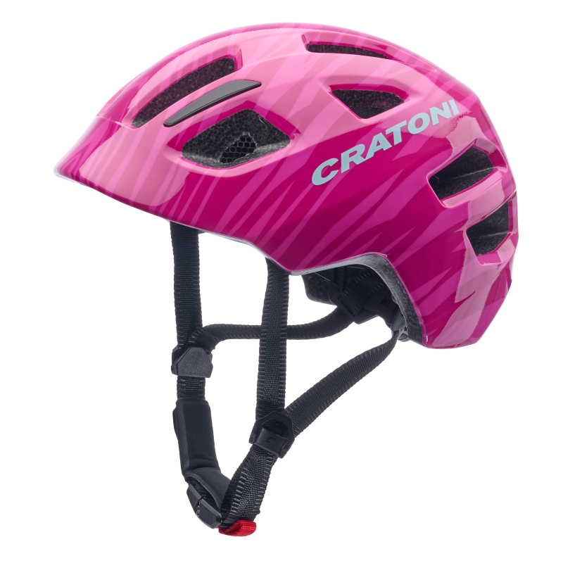 Cratoni Maxster Kinderhelm safari pink glossy