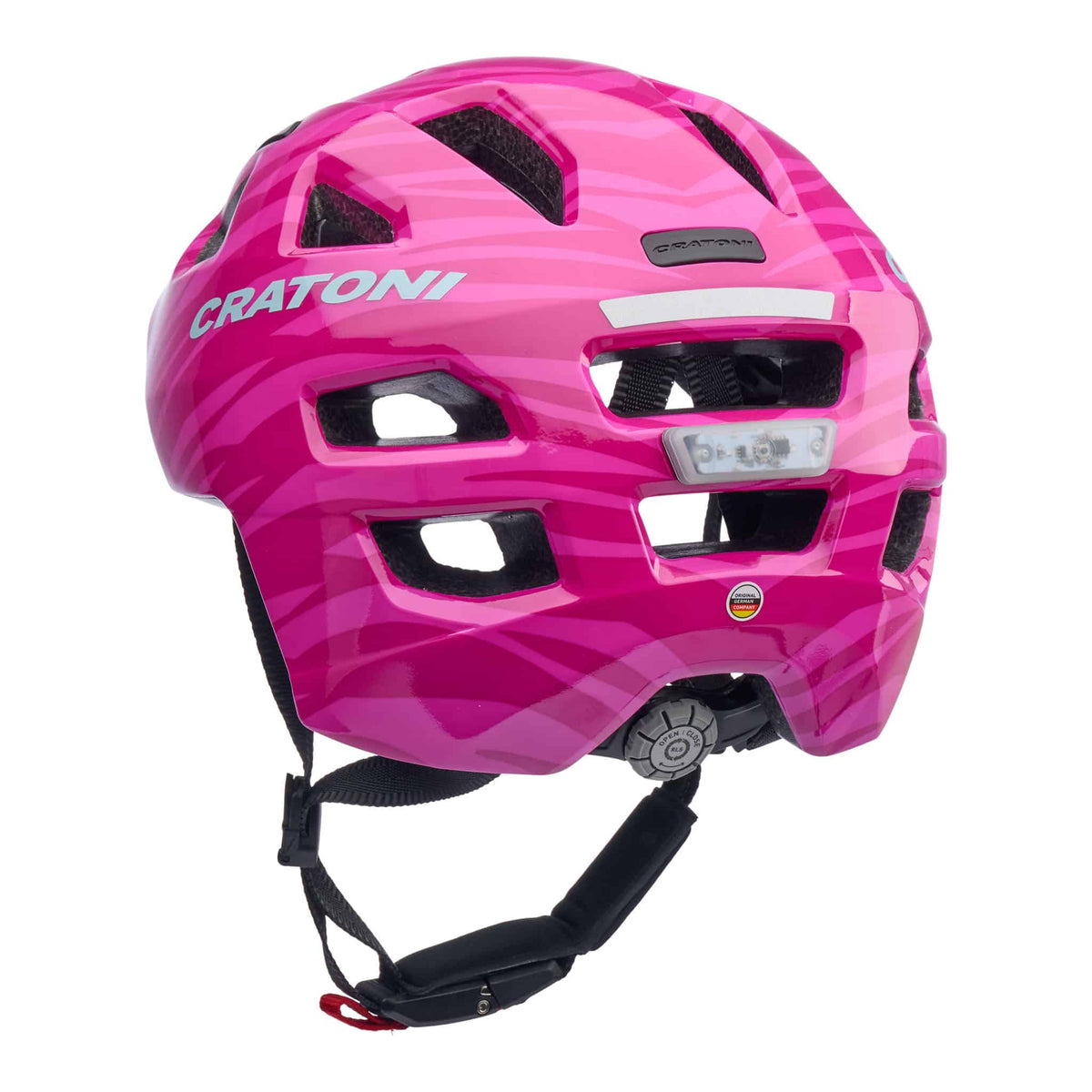 Cratoni Maxster Kinderhelm safari pink glossy
