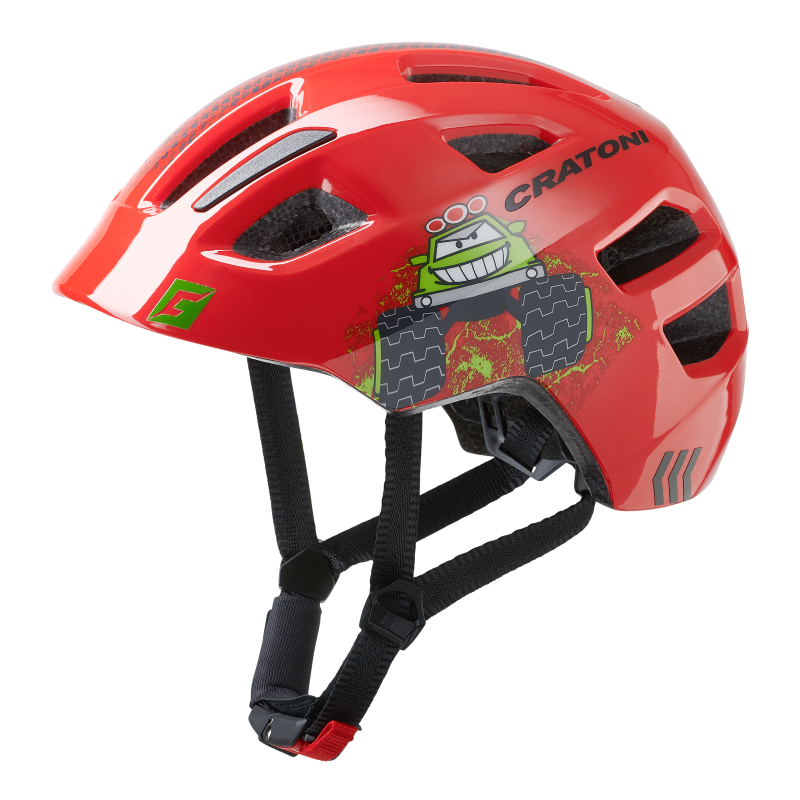 Cratoni Maxster Kinderhelm truck red glossy