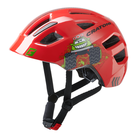 Cratoni Maxster Kinderhelm truck red glossy