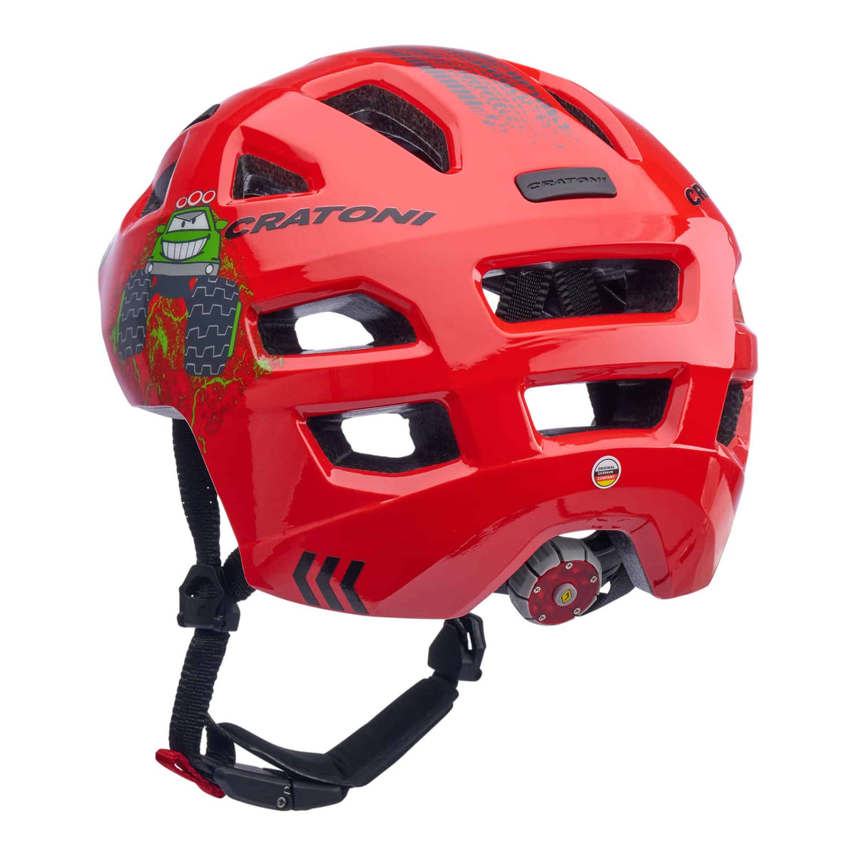 Cratoni Maxster Kinderhelm truck red glossy
