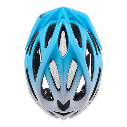 Cratoni Pacer Jr Kinder Fahrradhelm blue-white matt