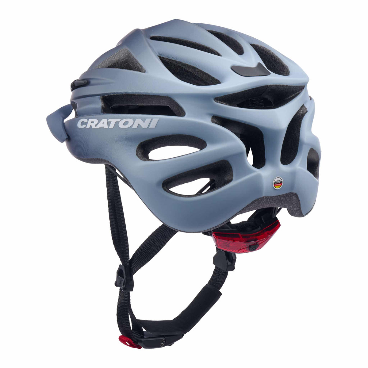 Cratoni Pacer Jr Kinder Fahrradhelm grey matt