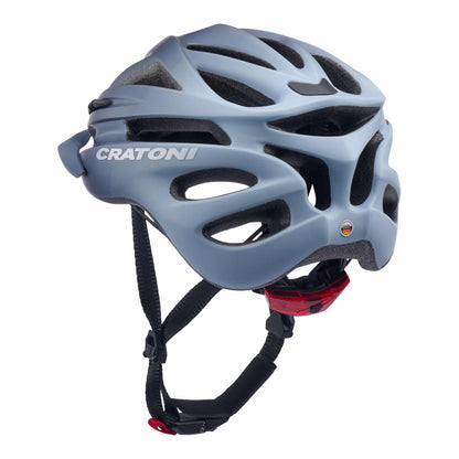 Cratoni Pacer Jr Kinder Fahrradhelm grey matt