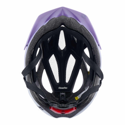 Cratoni Pacer Jr Kinder Fahrradhelm lavender-white matt