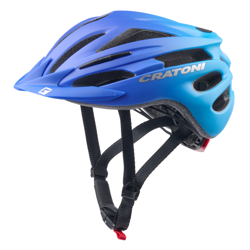 Cratoni Pacer Jr Kinder Fahrradhelm blue matt