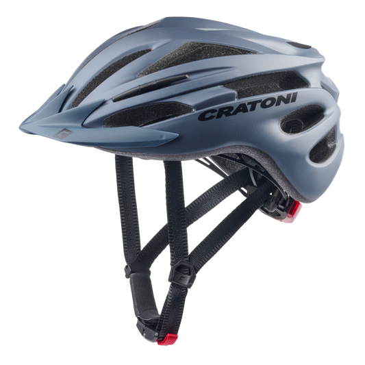 Cratoni Pacer Jr Kinder Fahrradhelm midnight-grey matt