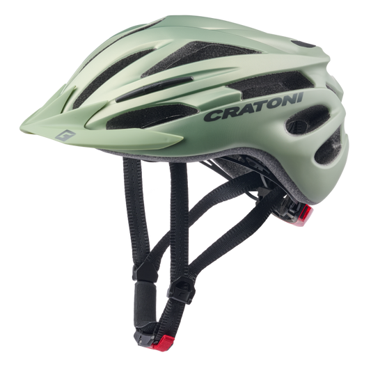 Cratoni Pacer Jr Kinder Fahrradhelm sage matt