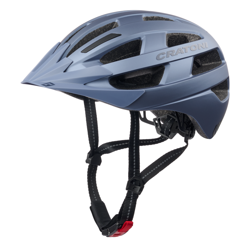 Cratoni Velo-X City Fahrradhelm metallicblue matt