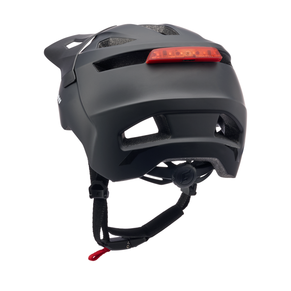 Cratoni WildCat LED Limited Edition Kinder Fahrradhelm black matt