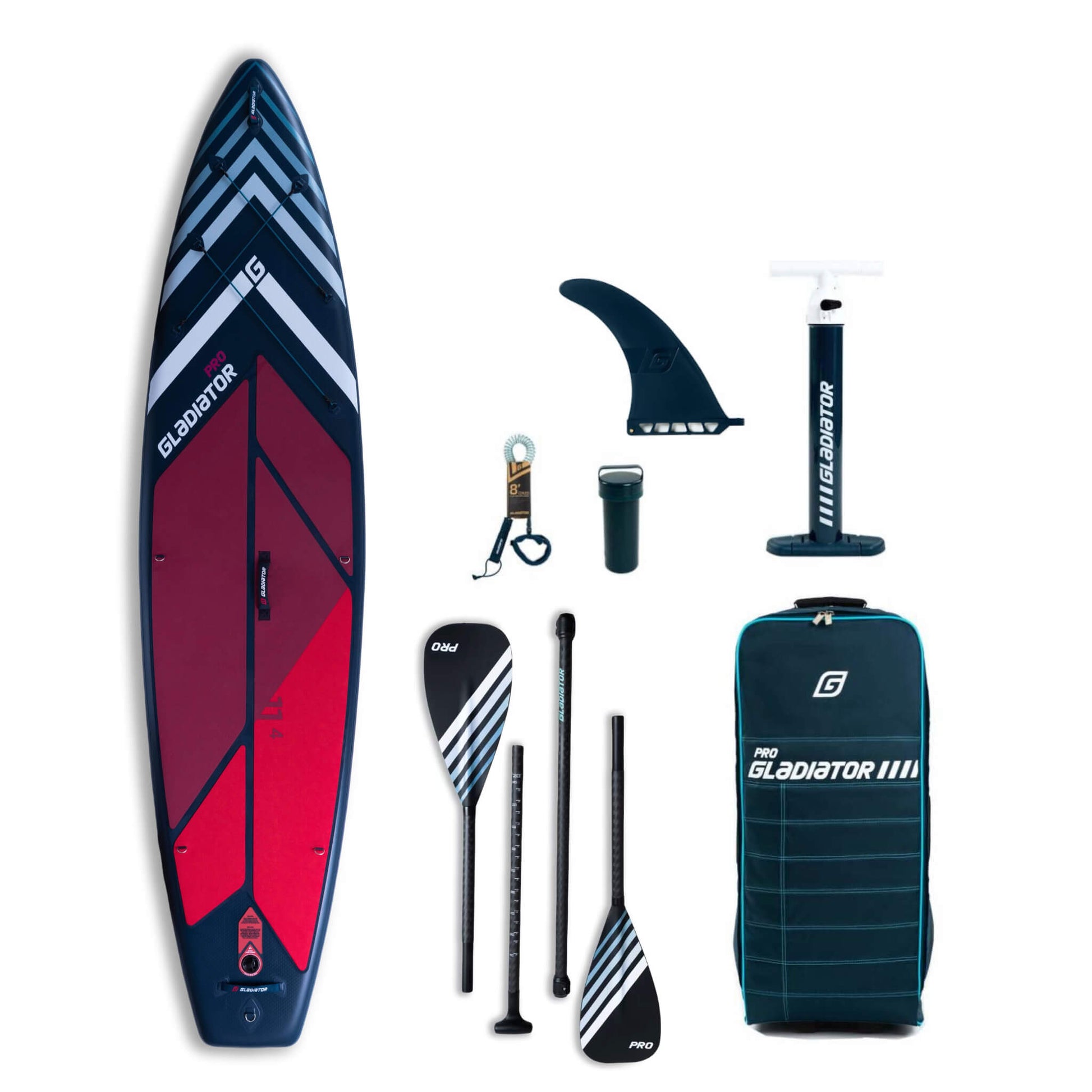 Gladiator Pro 11'4 x 32" Plus SUP Board Set 2025