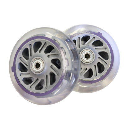 Globber universal Vorderradrollen Set (2 Stück) lila