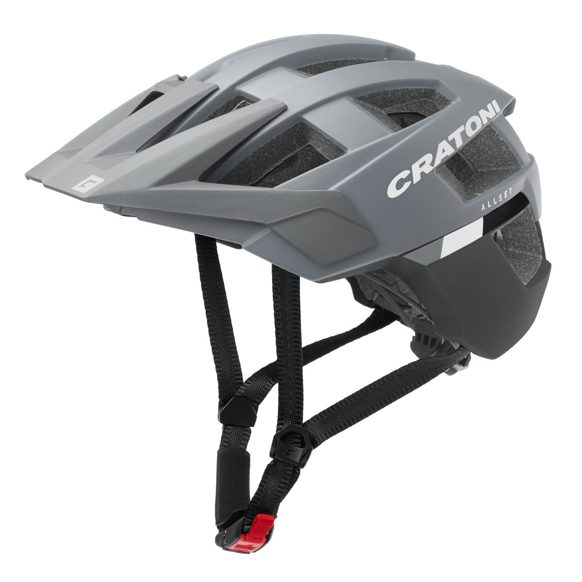 Cratoni AllSet MTB Helm grey matt